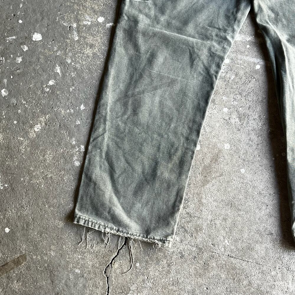 Carhartt green double knee work wear carpenter pants - Picture 10 of 12